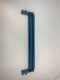 Industrial Paper Separator - Conveyer Rollers - 2 Rollers Per Bar Painted Blue