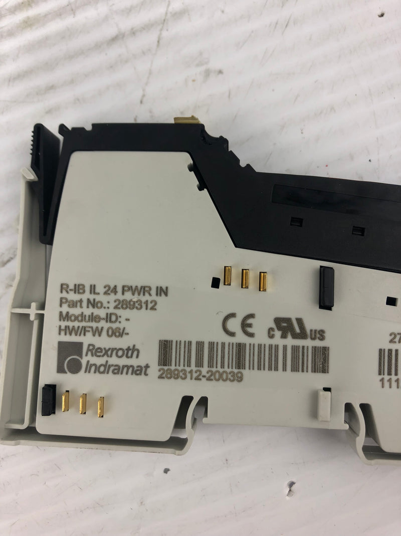 Rexroth 289312 Power Supply Module R-IB IL 24 PWR IN