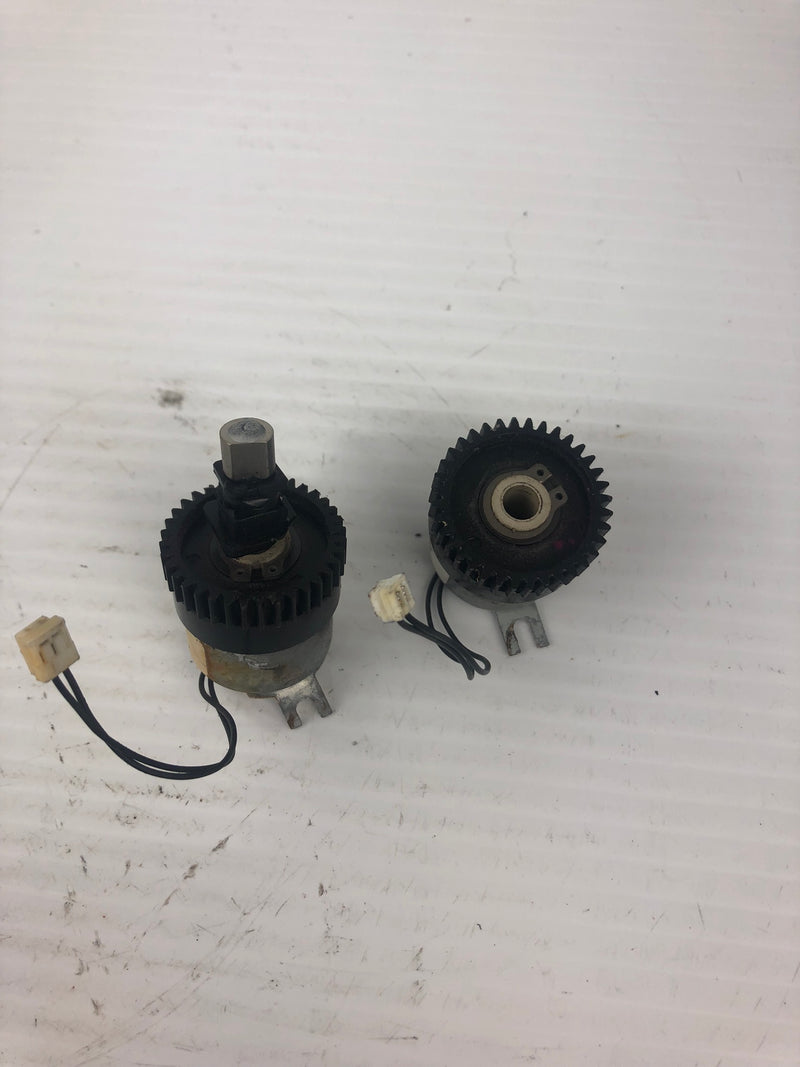 OKI 42863401 Gear Assy Clutch Pulled from Printer C9650/C9850 - Lot of 2