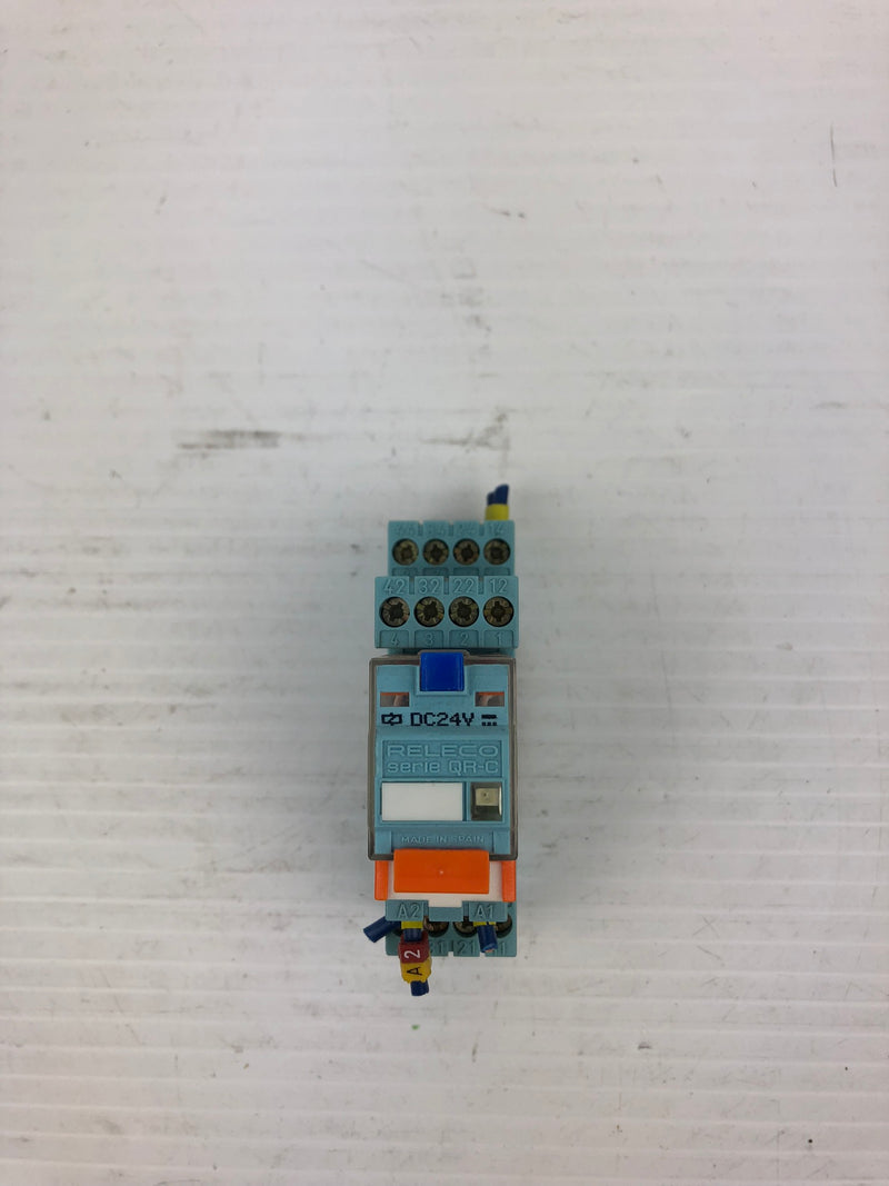 Releco QR-C Relay A003850 with base