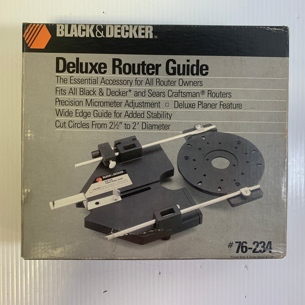 Black Decker Deluxe Router Guide 76 234 2