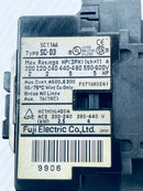Fuji Electric SC-03 Two Contactors and One Overload Relay TR-0N Assembly