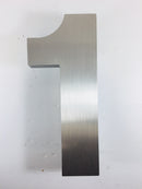 Number "1" Metal Block Letter 12 Inch for Signs, Crafts, Home Decor Lettering