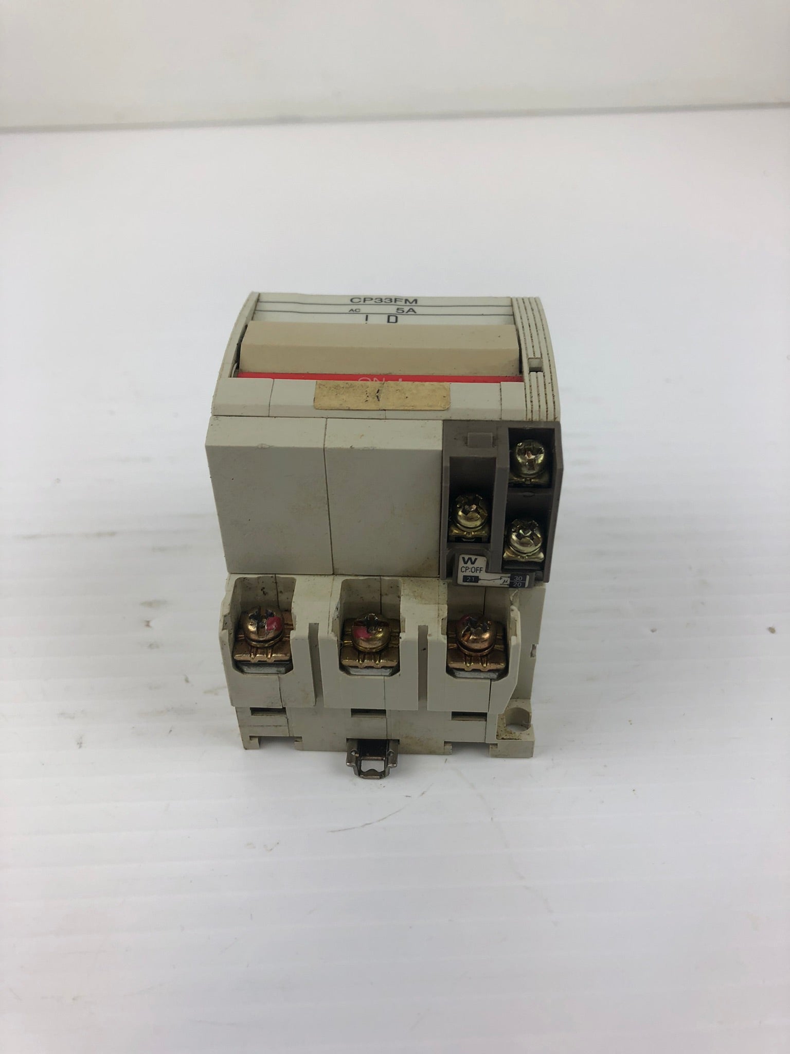Fuji Electric CP33FM/5W Circuit Protector/Breaker 3 Pole 5A 50/60HZ