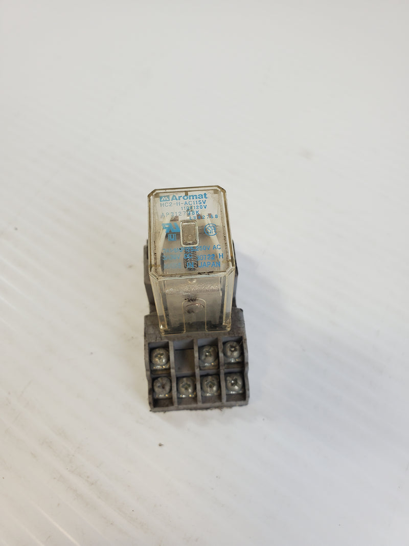 Aromat AP312798K Relay HC2-H-AC115V 9507