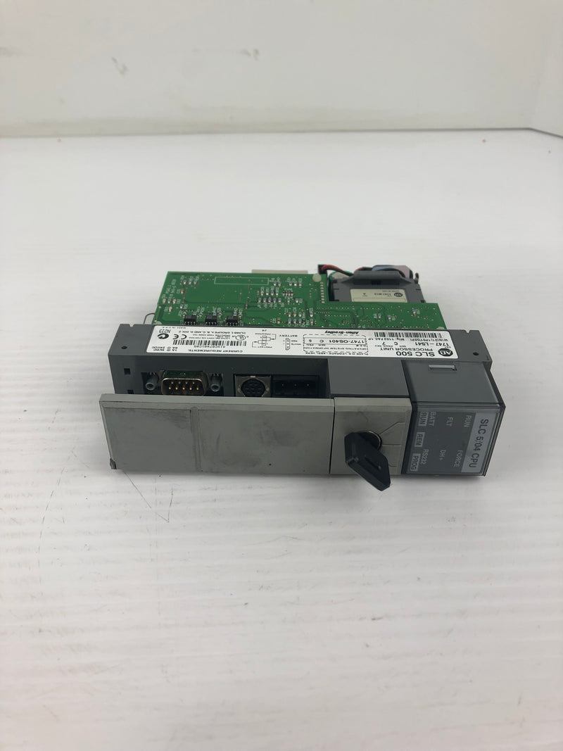 Allen Bradley 1747-L541 Processor Unit Series C SLC 500 - With Door and Key