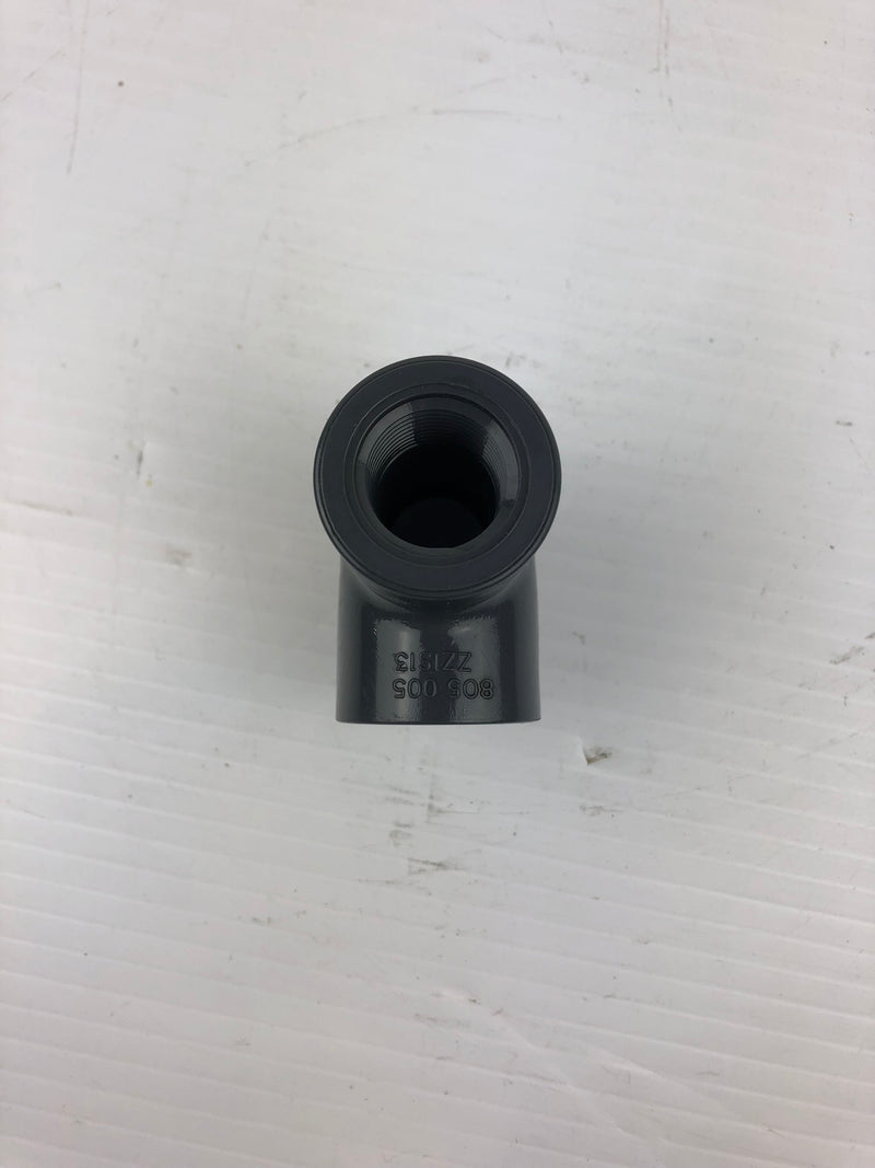 Spears 805-005 1/2" TEE Fitting PVCI SCH80 D2464