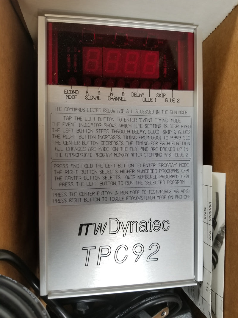 ITW Dynatec TPC92 Pattern Controller