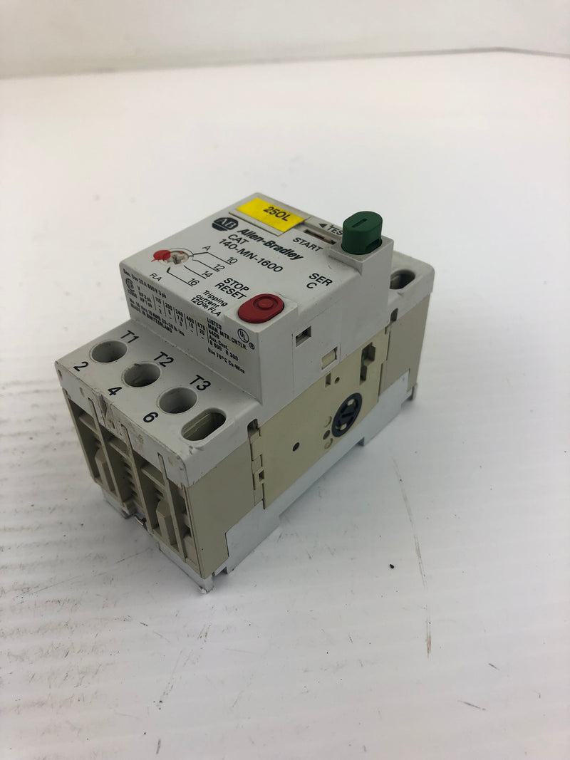 Allen-Bradley 140-MN-1600 Manual Motor Starter Series C