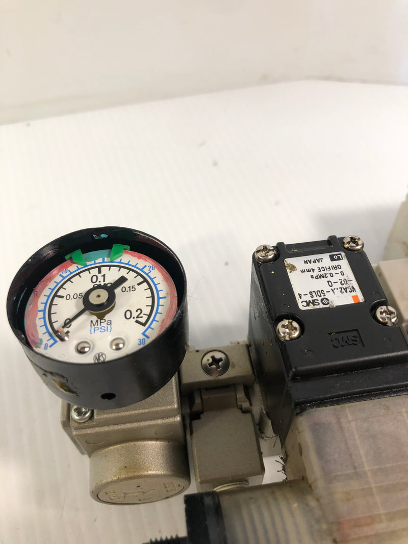 SMC Aircatch Sensor Assembly ISA2-GP25N VCA27A-5DLS-4 AR20-02P-1Y
