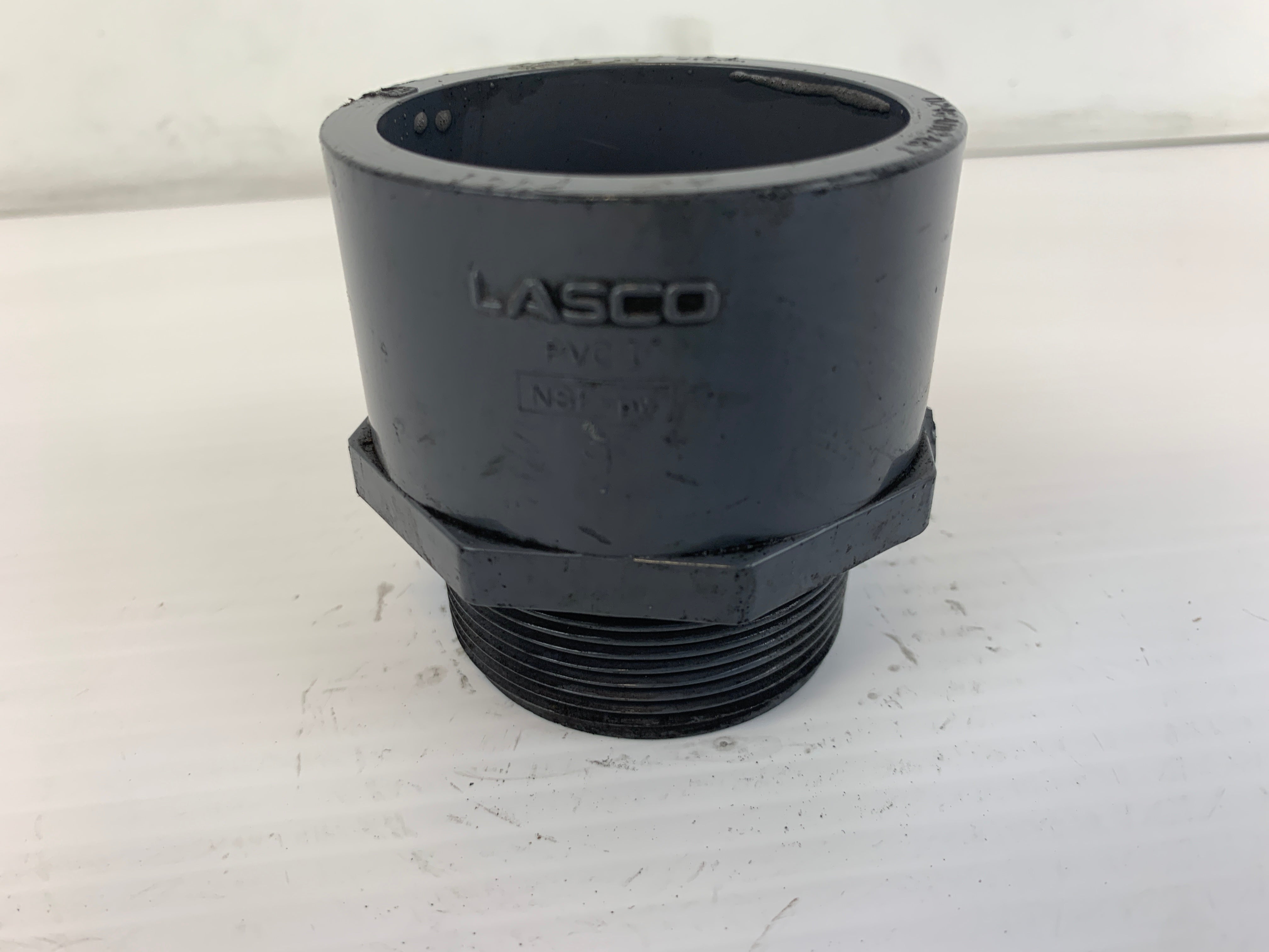 Lasco 3" Male Adapter PVC-1 NSF-PW