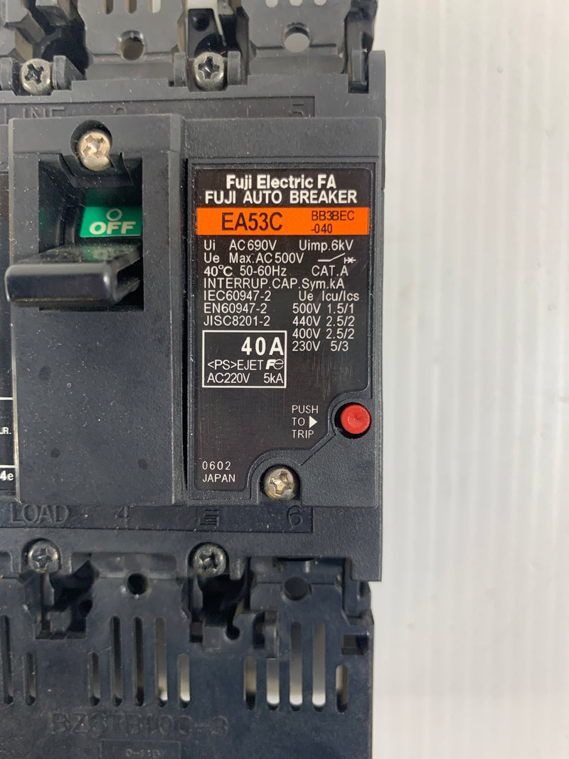 FUJI Electric FA Auto Breaker EA53C