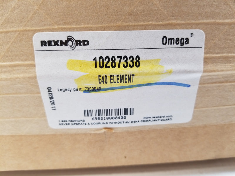 Rexnord 10287338 E40 Flexible Coupling