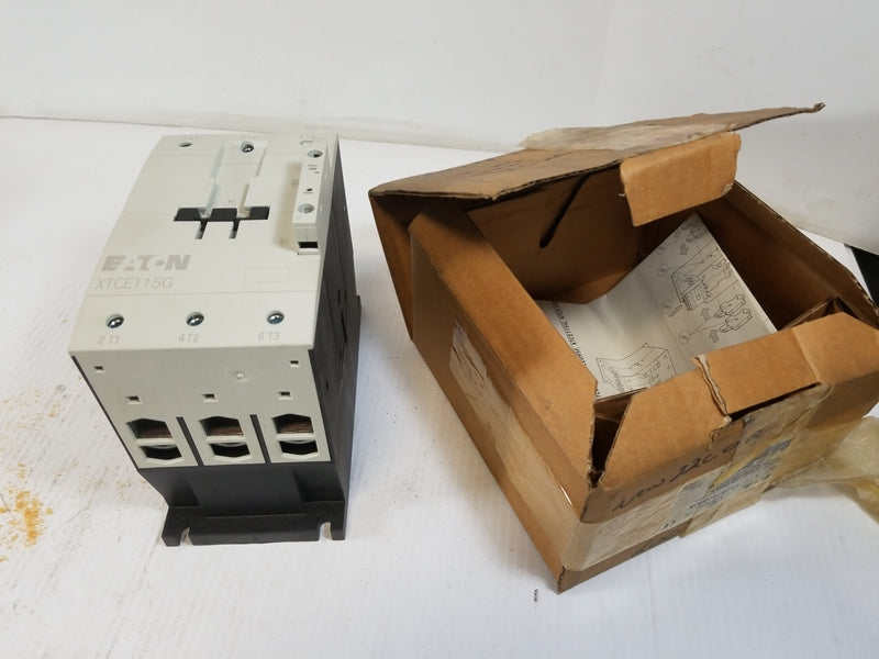 Eaton XTCE115G00A Electrical Contactor 120V