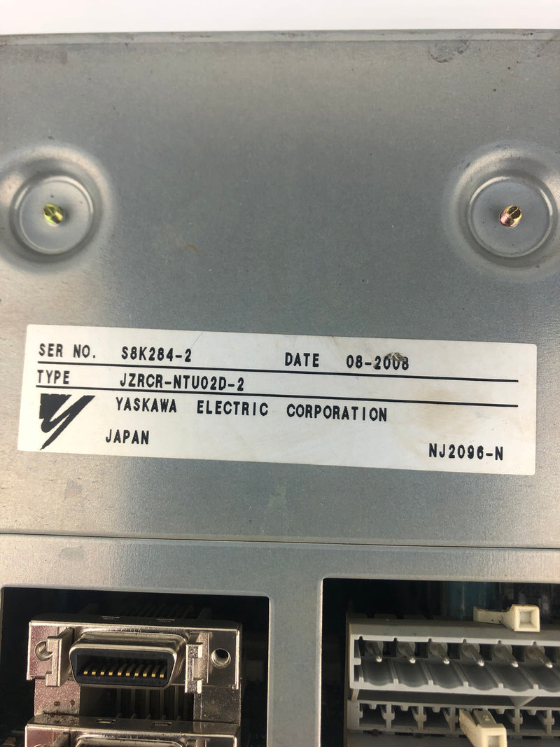 Yaskawa Electric JZRCR-NTU02D-2 Power Supply Date 8-2008