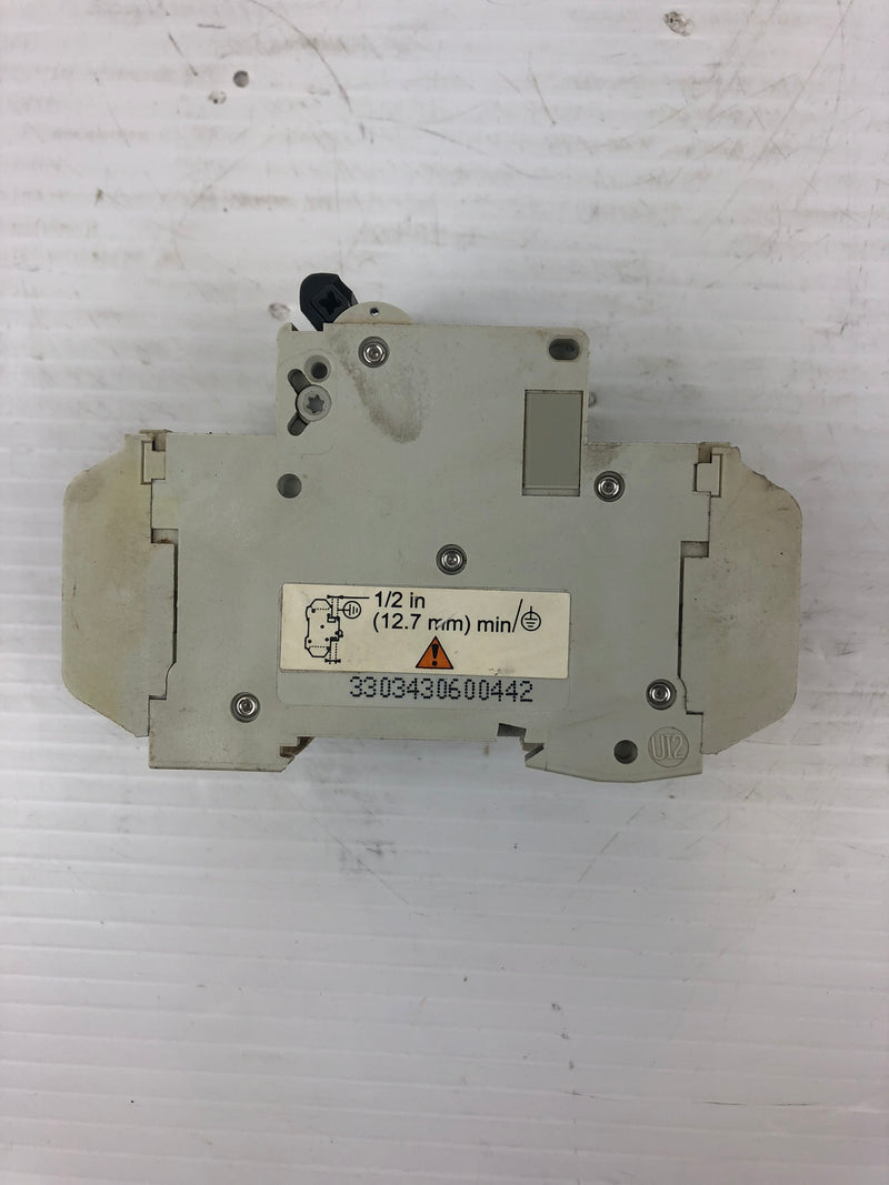 Merlin Gerin C10A 2P Circuit Breaker 60144 Alarm Switch - No Locking Clasp