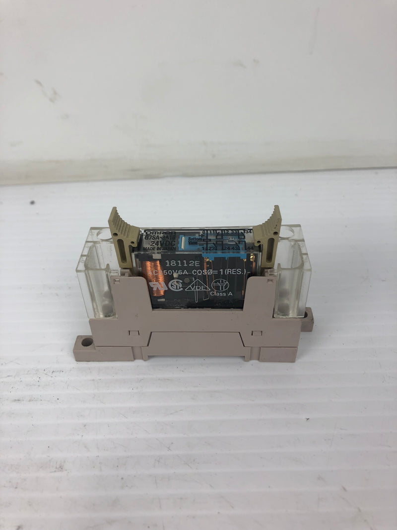 Omron P7SA-10F-ND Relay Socket and Relay DC24V