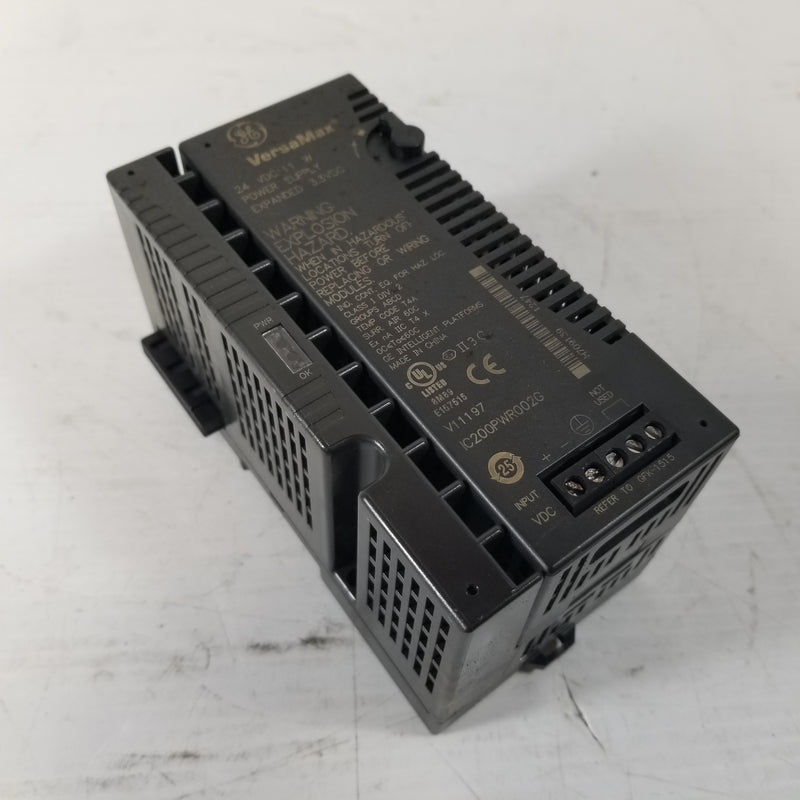 GE-Fanuc IC200PWR002G VersaMax 24VDC PLC Power Supply