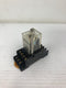 Omron MY4N Square Relay with Socket Base 24 VDC