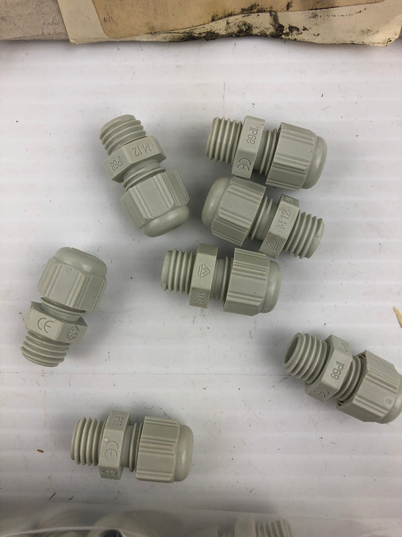 Altech Corp 5308 950 M12 Cord Grip 2.5-6.5mm Cable Connectors - Lot of 141