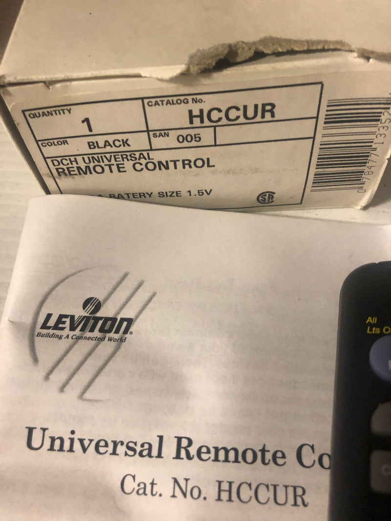 Leviton DCH Universal Remote Control HCCUR