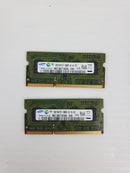 Samsung M471B5773CHS-CH9 RAM Memory 2GB 1Rx8 PC3-10600S-09-10-ZZZ - Lot of 2