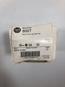 Allen Bradley 800T-P16G Series U Green Lens Pilot Light Push Button