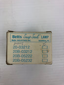 Betts 240003 Snap Seal Lamp Clear Gray