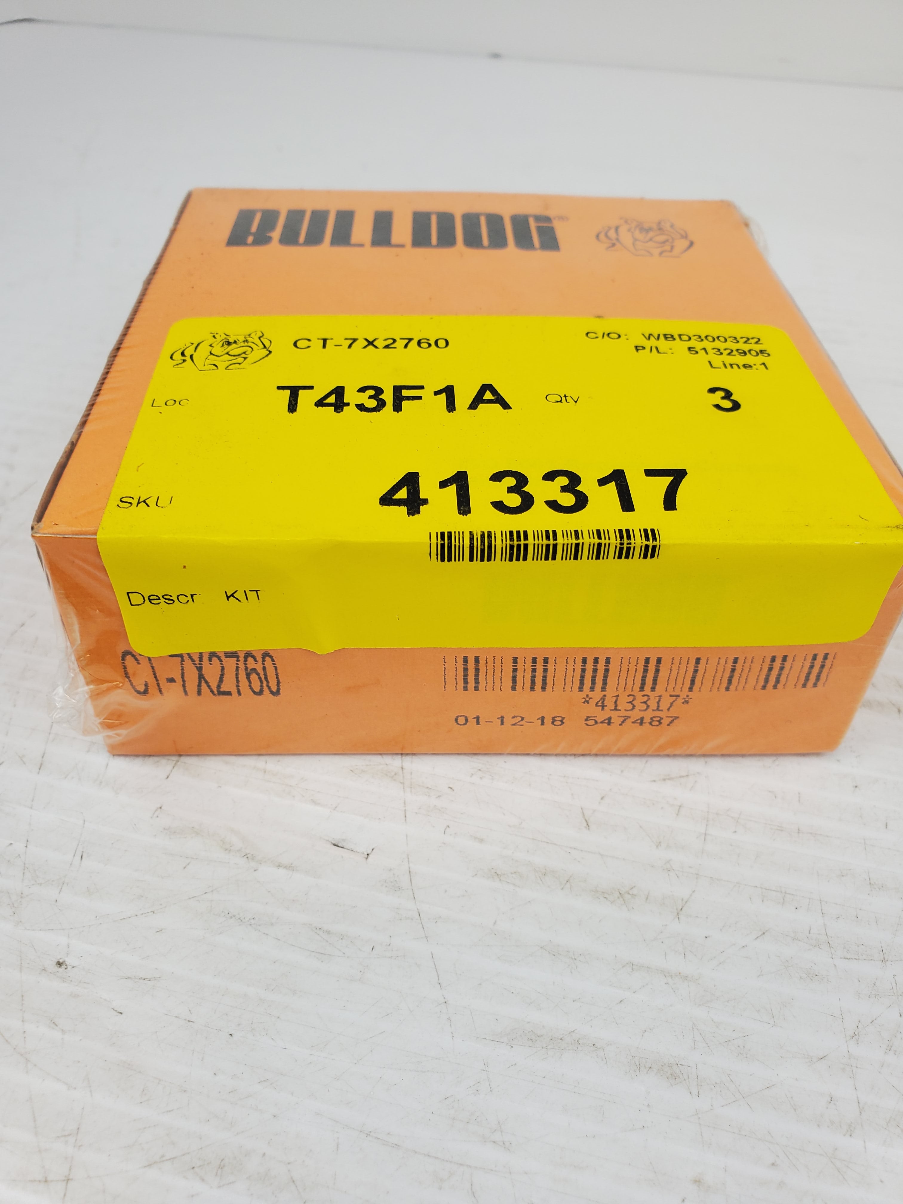 Bulldog 7X2760 Seal Kit 7X-2760 CT-7X2760 T43F1A 413317