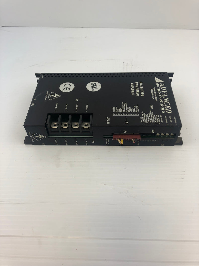 Advanced Motion Controls 35956-0006 Brush Type PWM Servo Amplifier