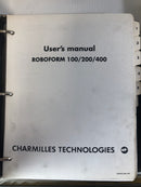 Charmilles Roboform Models CE100, CE200, CE400 Guide to EDM Binders