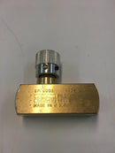 Parker Flow Valve SPF600B Max 2000 PSI