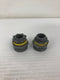 Arlington 1/2" Liquid Tight Straight Connector - Lot of 2