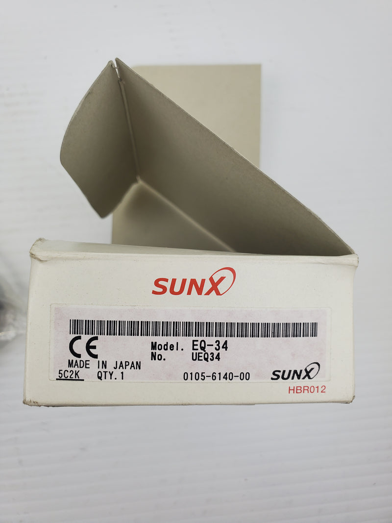 SunX EQ-34 Reflective Photoelectric Sensor 0105-6140-00