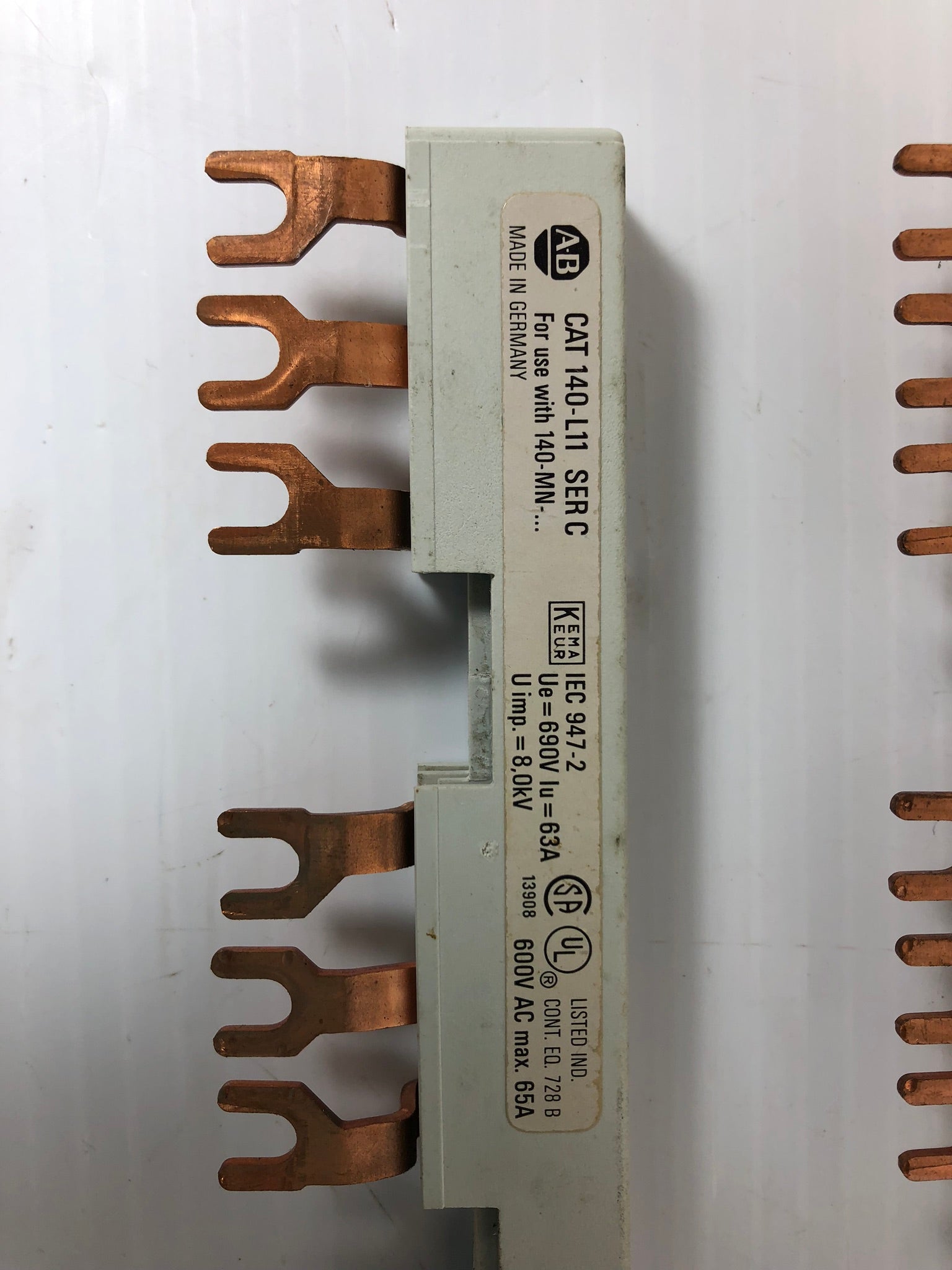 Allen-Bradley 140-L11 Common Link Jumper Terminal Series C - Lot of 3