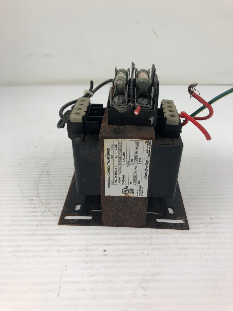 Allen Bradley 1497-D-BASX-3-N Industrial Control Transformer Series A