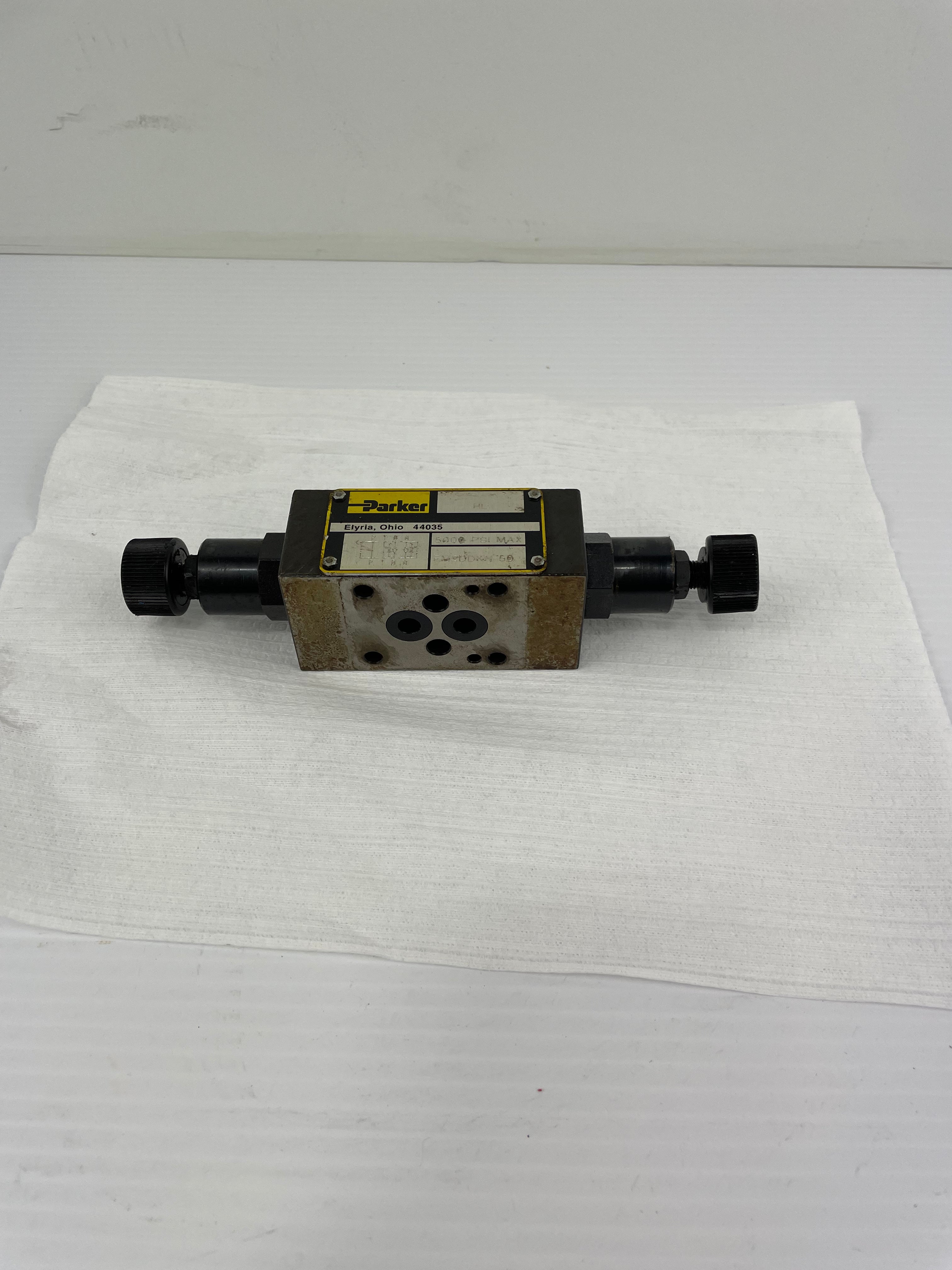 Parker FM2DDKN 50 HL Hydraulic Pressure Control Valve 5000 PSI Max