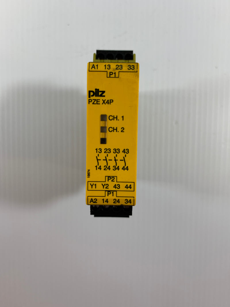 Pilz PZE X4P Safety Relay