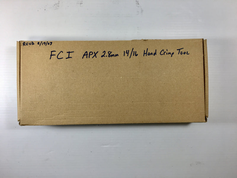 FCI Crimping Tool APX2.8 14/16MF