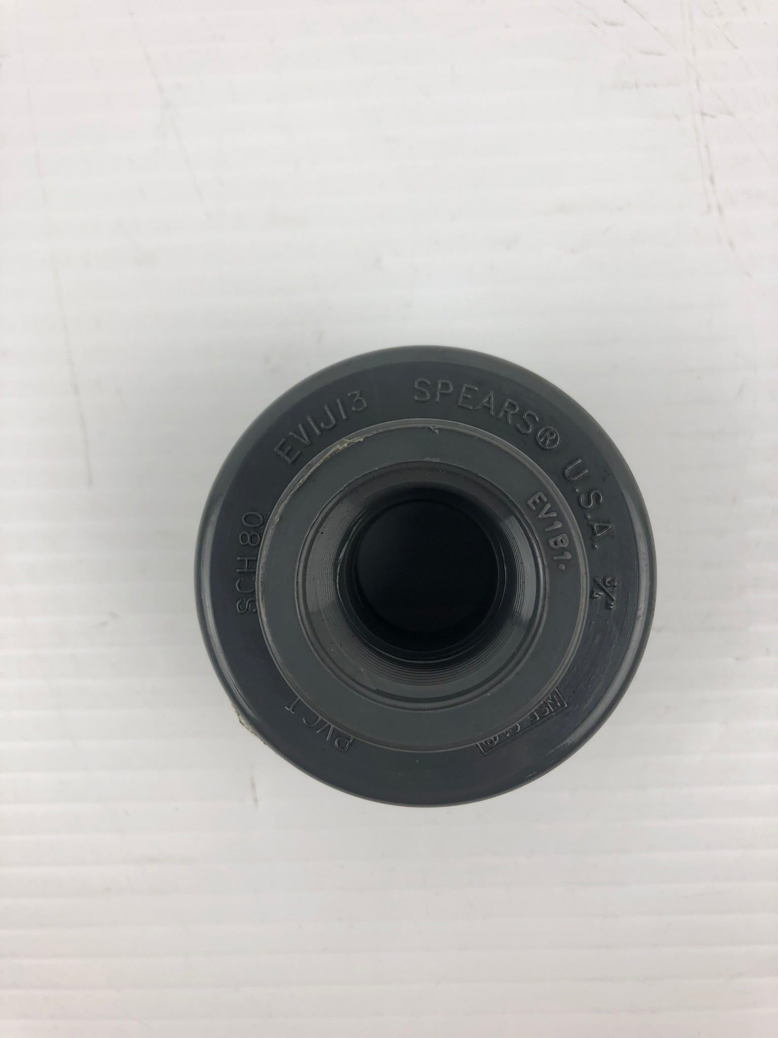 Spears 898-007 Pipe Union Coupling EVIJ13 SCH80 PVC 3/4" Gray