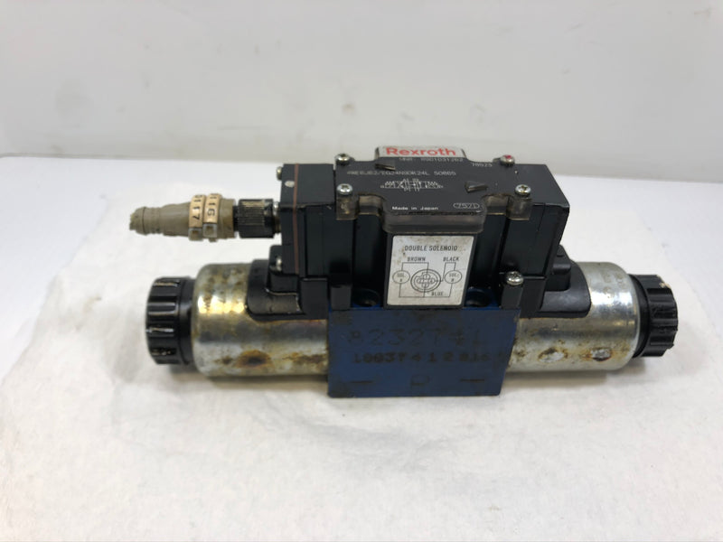 Rexroth Hydraulic Solenoid Valve 4WE6J62-EG24N9DK24L SO865