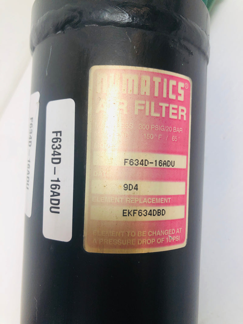 Numatics Air Filter F634D-16ADU