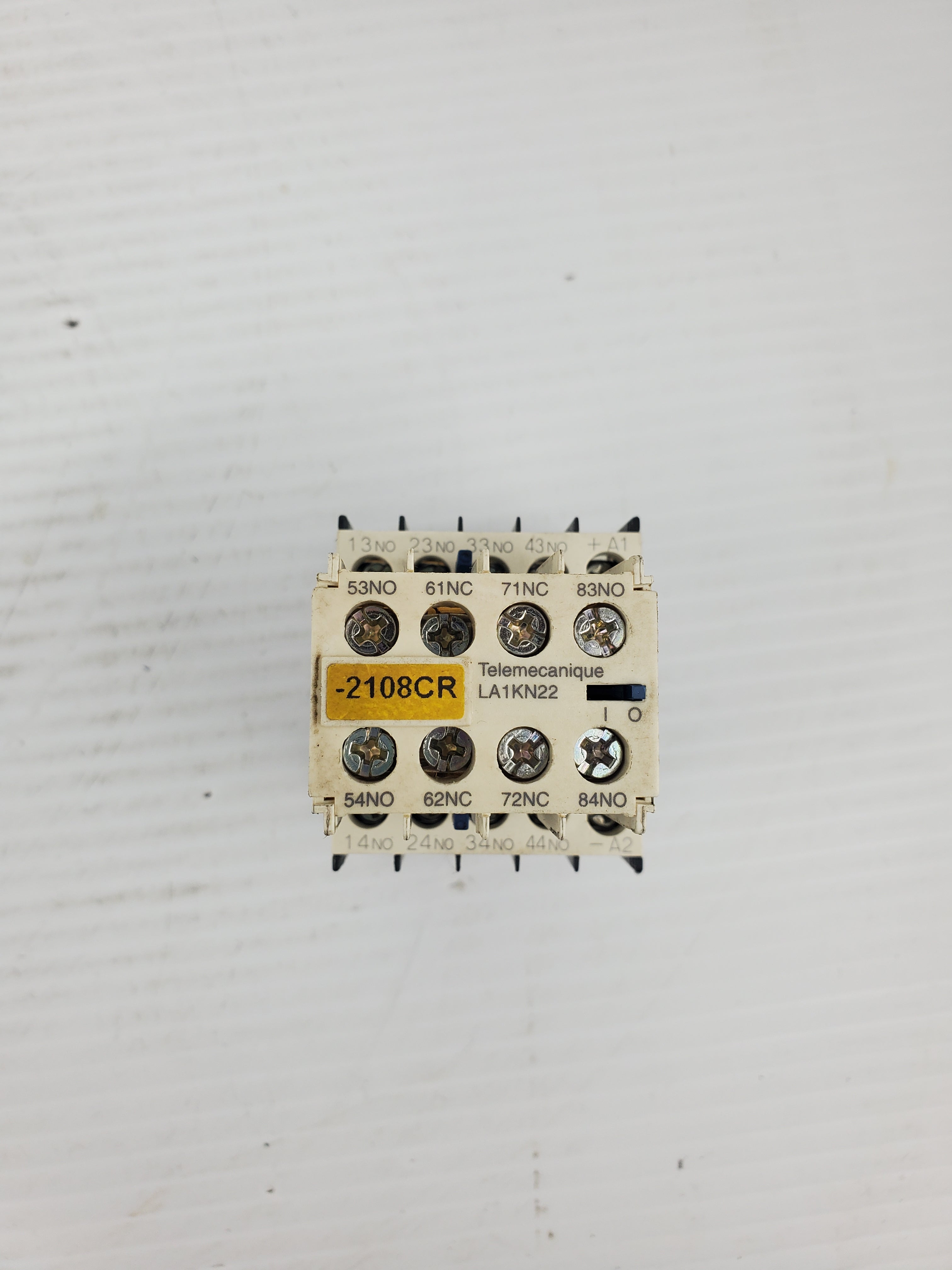Telemecanique A013250 Contactor with LA1KN22 Auxiliary Contact