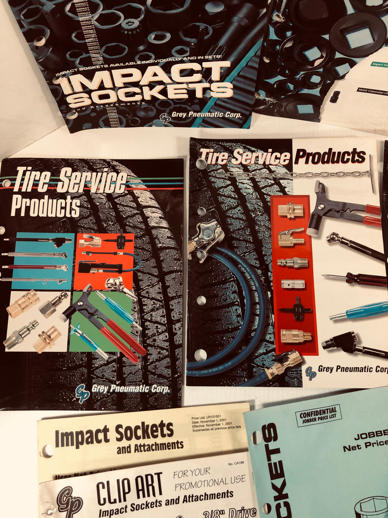 Grey Pneumatic Corp. Clip Art Couplings Tire Products Impact Sockets Catalogs