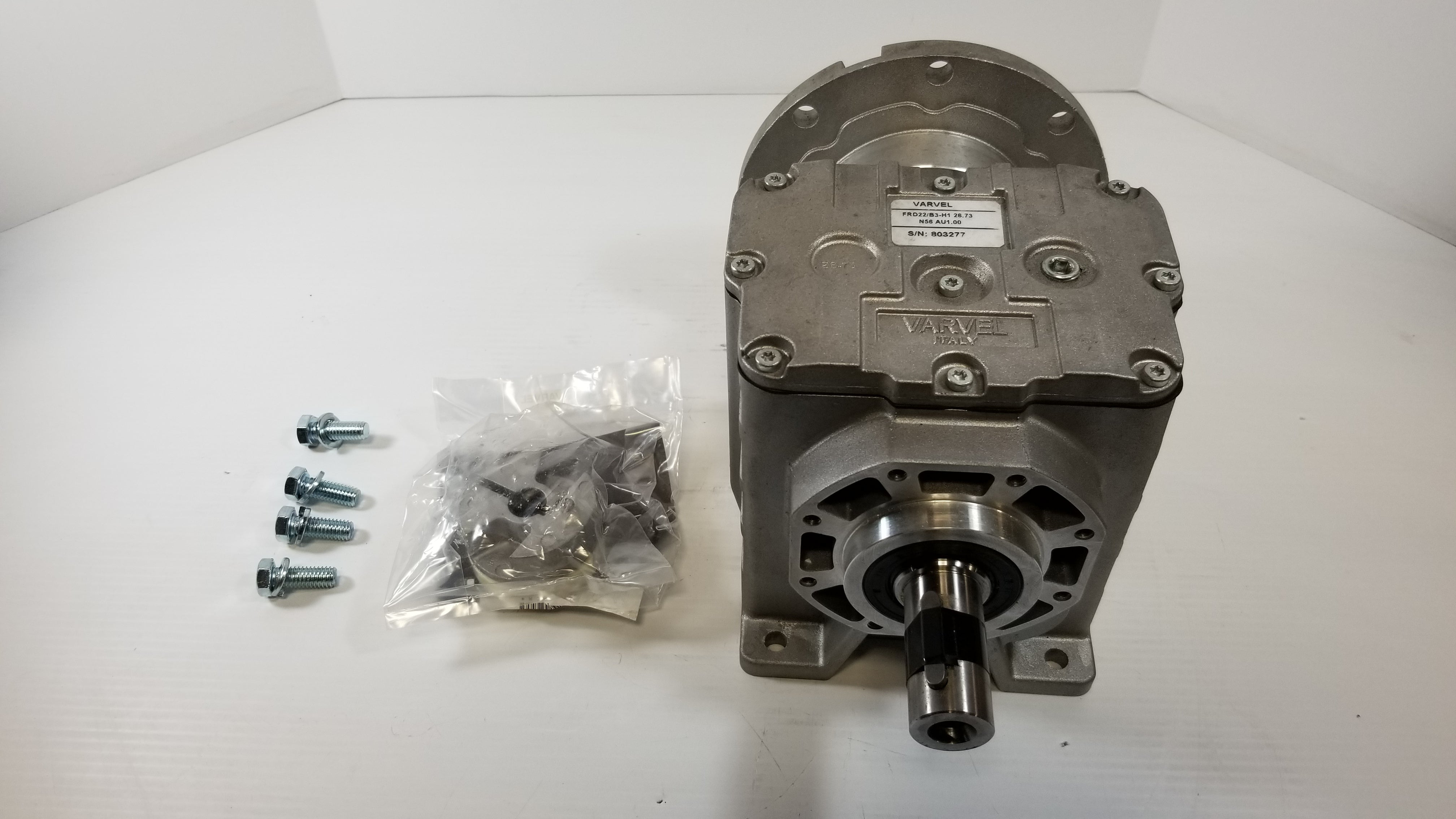 Varvel FRD22-B3-H1-26.73Inline Helical Gear Reducer 26.73:1 Ratio