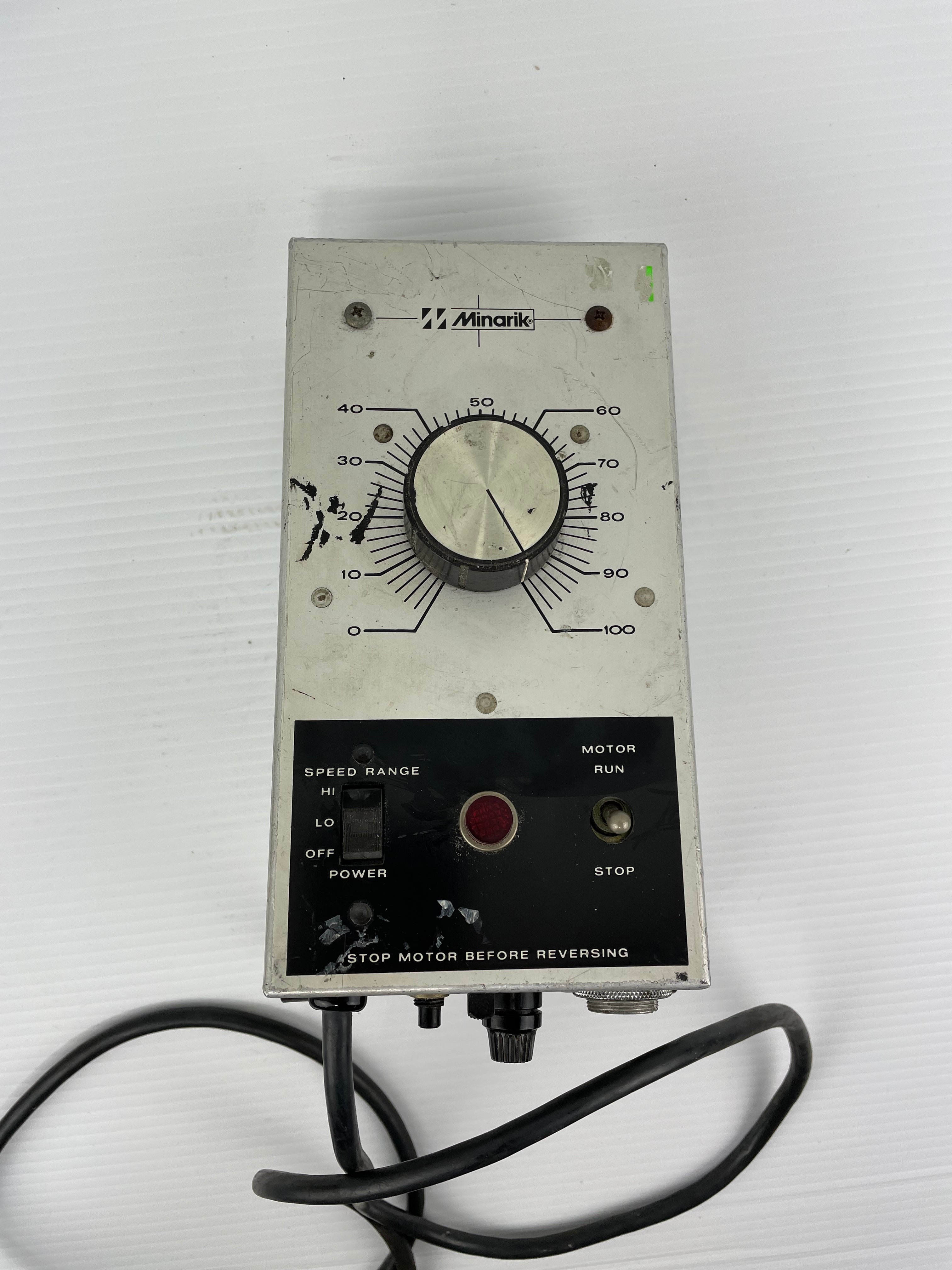 Minarik SL32 Speed Control 115V 1/15HP 2A for use with Shunt Wound Control Motor