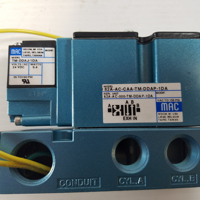 MAC 82A-AC-CAA-TM-DDAP-1DA Pneumatic Valve