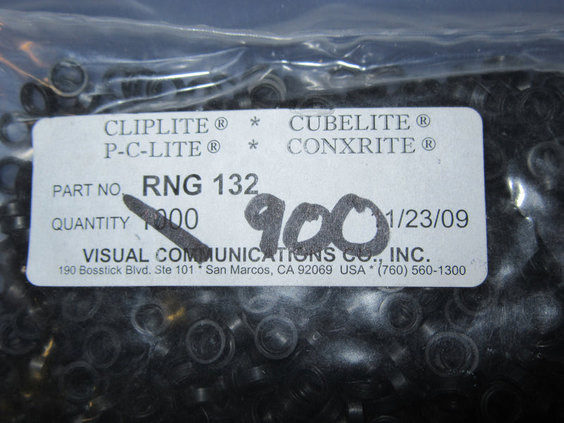 Cliplite Ring RNG 132 Mounting Hardware - Bag of 900