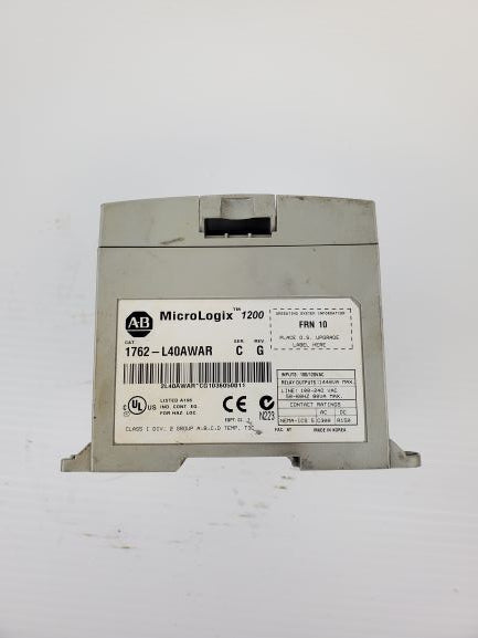 Allen Bradley 1762-L40AWAR MicroLogix 1200 Series C Point Controller PLC