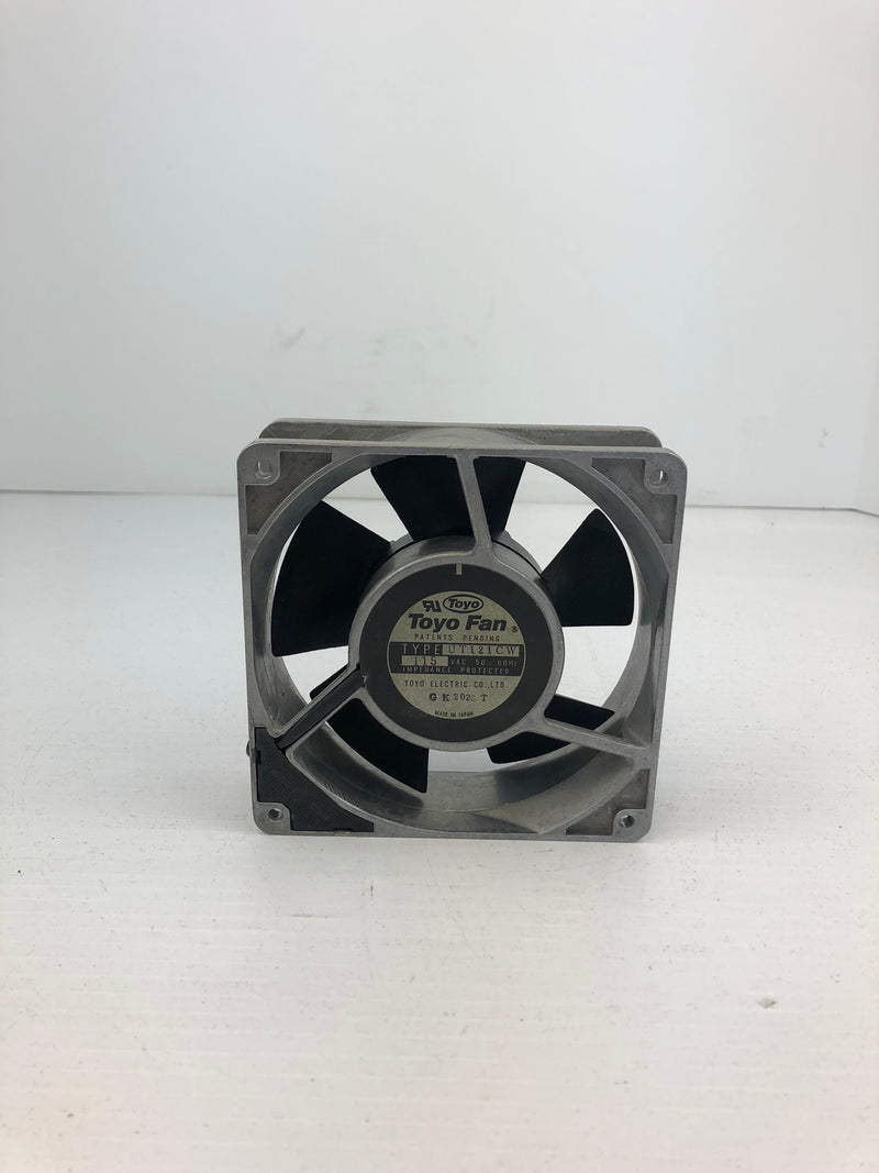 Toyo Fan UT121CW 115 VAC 50/60 Hz